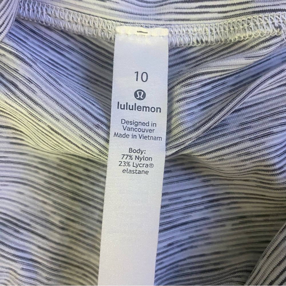 lululemon athletica Heathered Gray Leggings GUC 10 - Picture 3 of 4